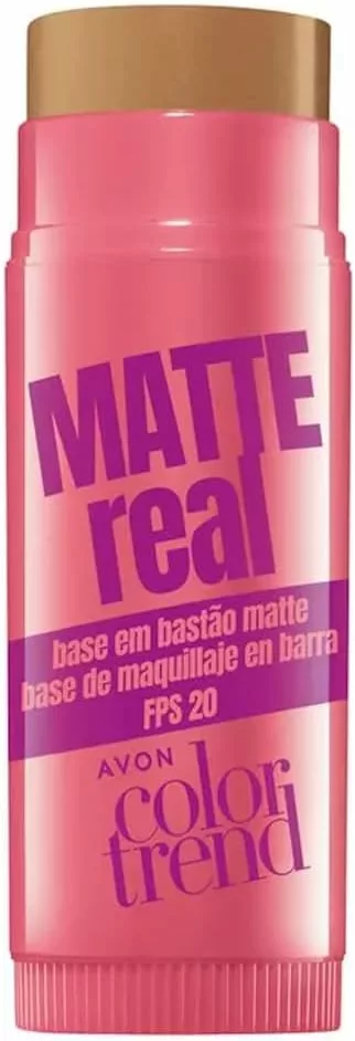 Base em Bastão Avon Color Trend Matte Real