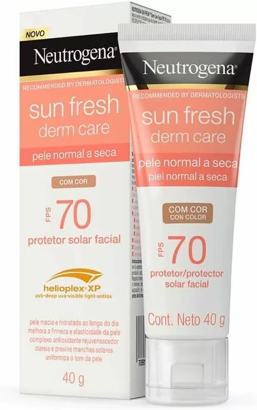 Base Neutrogena Sun Fresh Derm Care